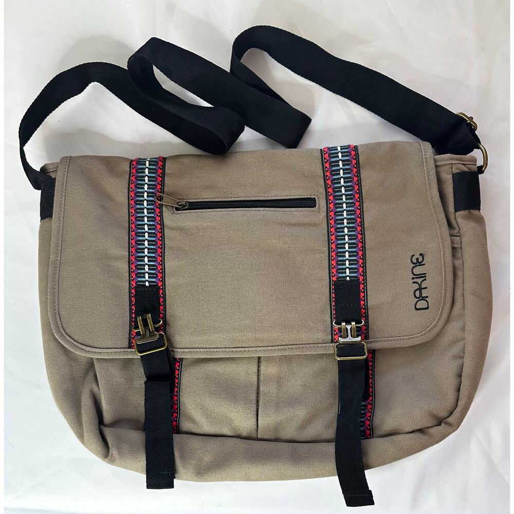 Dakine Tan Laptop Bag with Black Straps